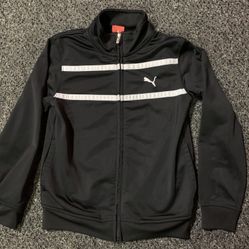 Puma boys size 6 track jacket 