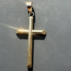 14k Gold Cross