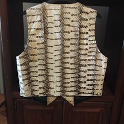 Snakeskin Cowboy Vest
