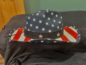 Fourth of July hat patriot cowboy