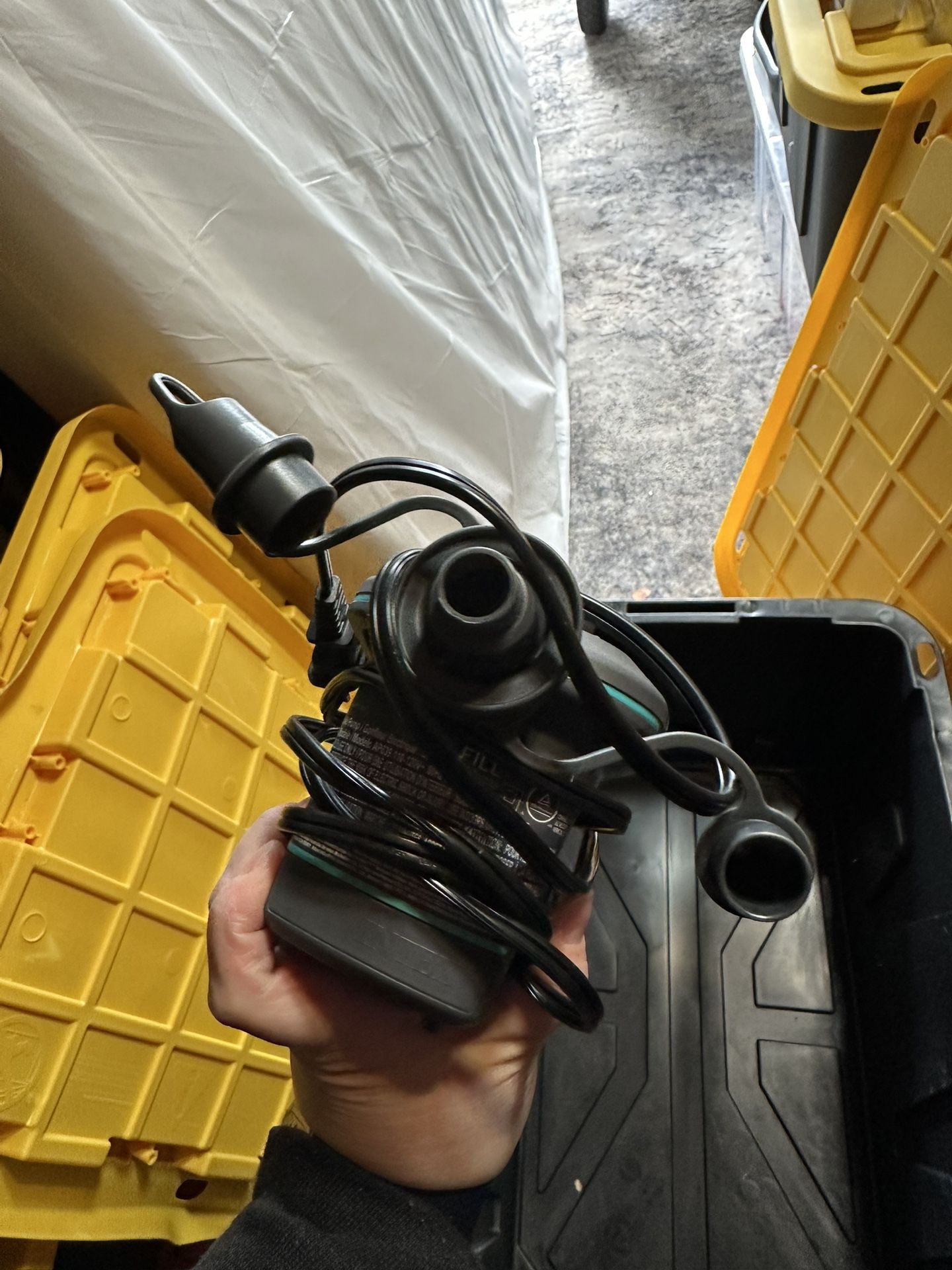 2 Air Mattress Pumps