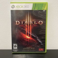 Diablo 3 III Xbox 360 CIB Video Game Microsoft Blizzard 2013