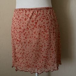 Urban outfitters floral skirt