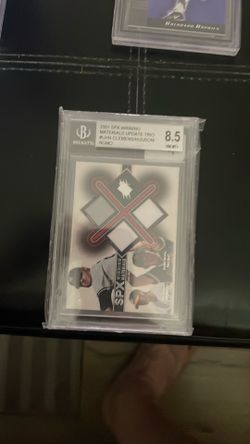 2001 SPX winning trading card