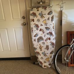 Sturdy ironing board