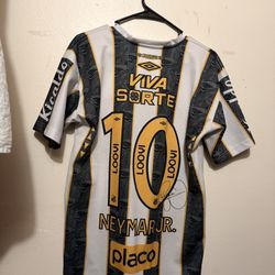 Neymar JR Santos Jersey 