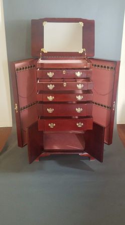 Antique Dresser & Jewelry Stand