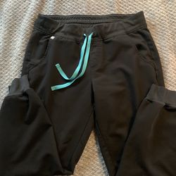 Figs black joggers size M/P