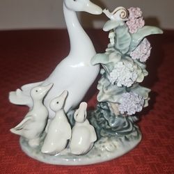 Lladro How Do You Do Duck Figurine 