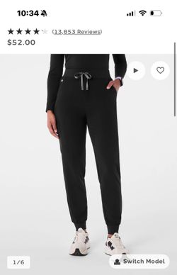 FIGS PANTS SCRUBS - BOTH BLACK & PINK SCRUB PANTS