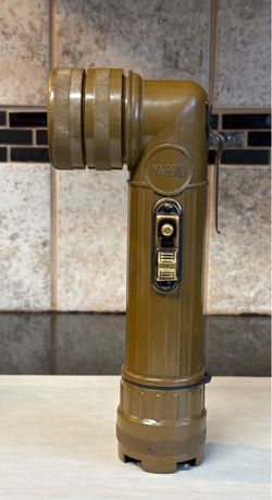 Vintage Military Flashlight