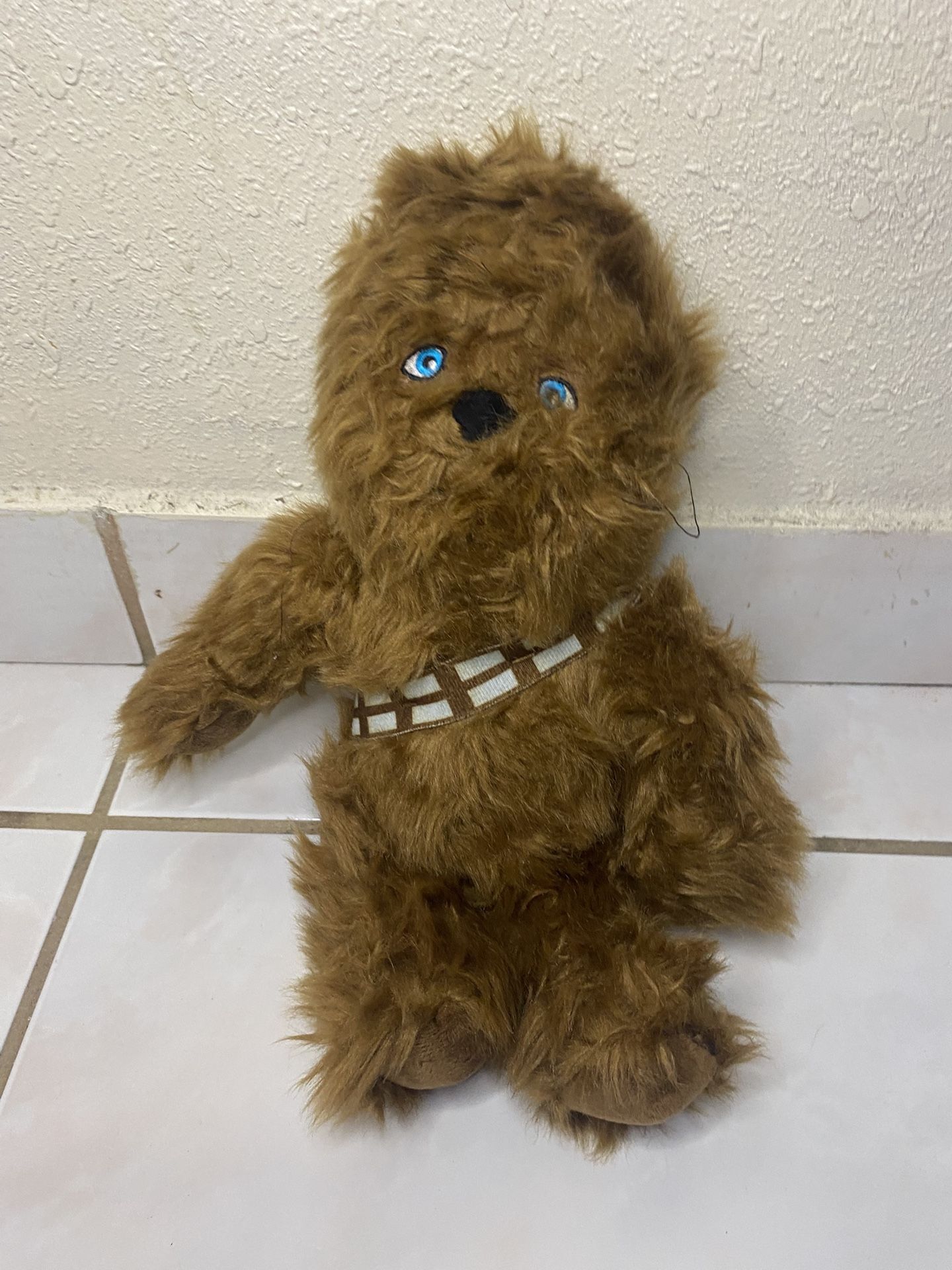 Star Wars Chewbacca Chewie Brown Plush 15" Stuffed Animal Brand Northwest