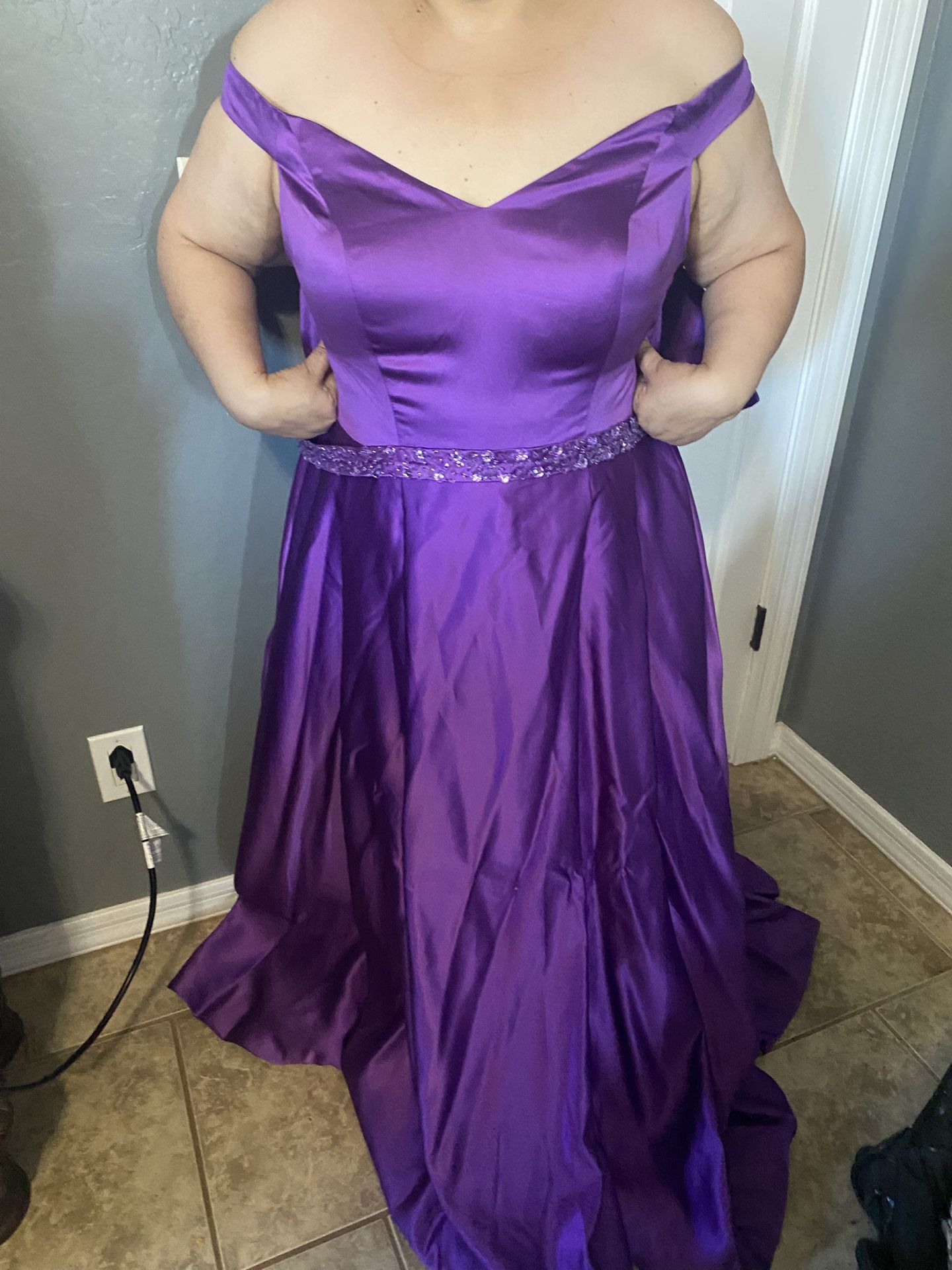 Purple Dama Dress