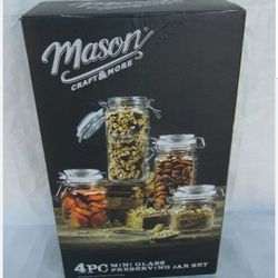 Mason Craft 4Pc Mini Glass Set