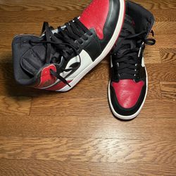 Air Jordan 1 Bred Toe Size 11 Used in Great Condition
