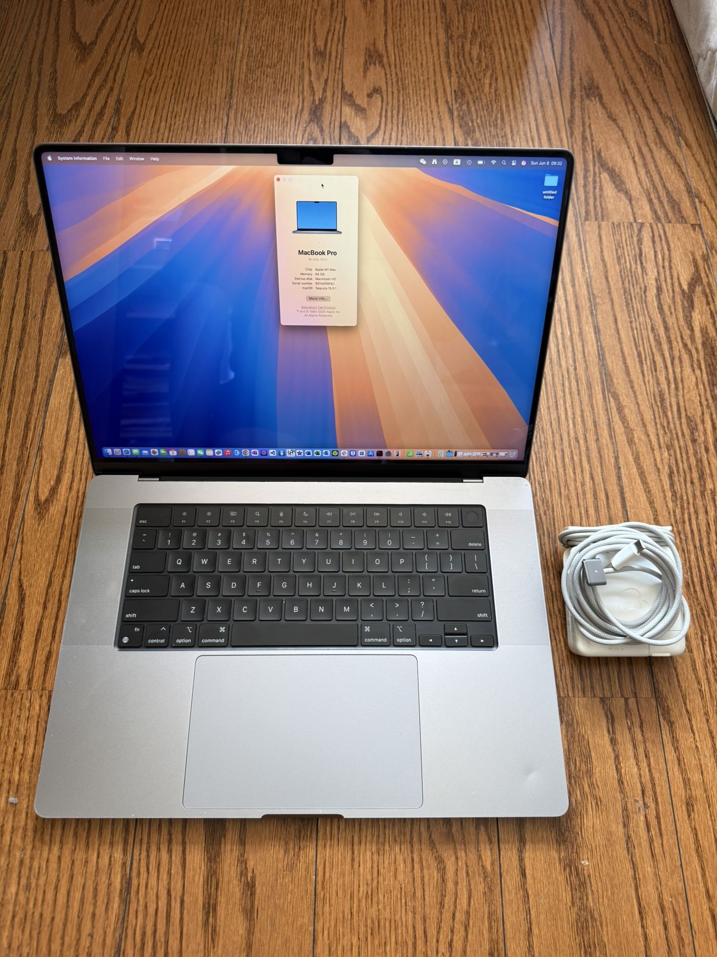 MacBook Pro 16” 2021/64GB RAM/4TB SSD/Good Battery/Fully Functional