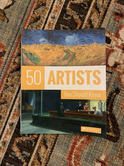 50 Artists You Should Know - Art Book