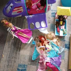 Barbie Airplane W/ Collection