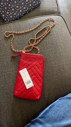 Tory Burch Quilted Phone Crossbody Bag