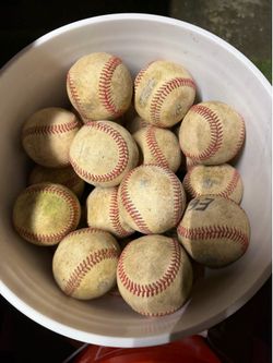 52 leather practice baseballs