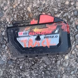 Milwaukee M18 12amph Battery Fair Condition Works. Many Other Tools.For Pick Up Fremont Seattle. No Low Ball Offers Please. No Trades 