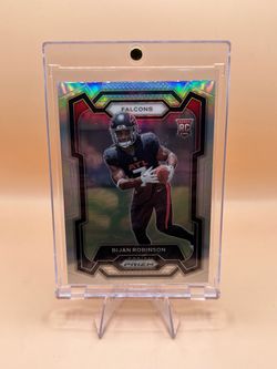 2023 Bijan Robinson silver Prizm rookie card🔥