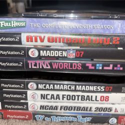 PlayStation 2 Games ($10 For Entire Stack)