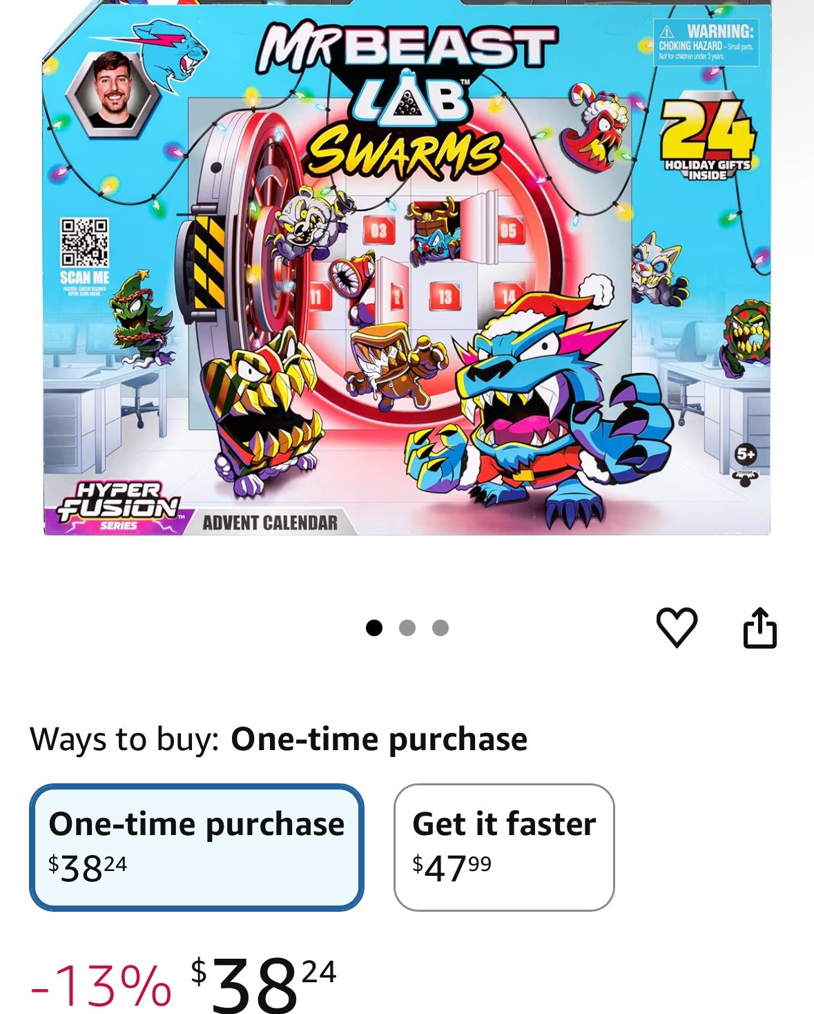 MR BEAST 2025 ADVENT CALENDAR