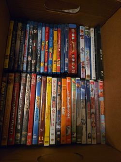 Large Lot of Kids & Family DVDs and Blu-rays