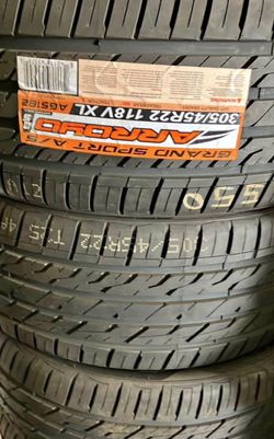 305/45/22 SET de NUEVAS Llantas