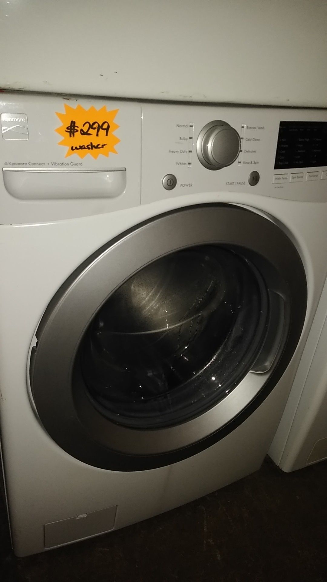 Kenmore washer