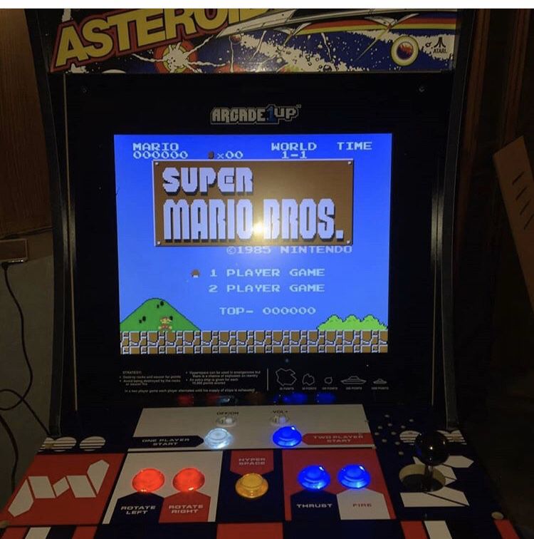 Asteroids Arcade 1up