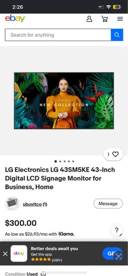LG monitor