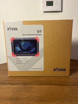 XTOOL D7 Pro OBD2 Diagnostic Scanner Tablet | Bi-Directional | ECU Coding | 36+ Service Functions