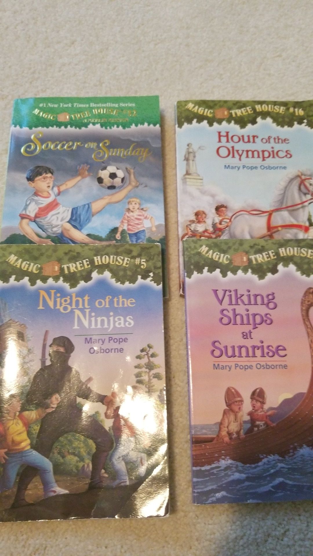 #1 New York Times Bestselling Series - Magic Tree House Books by Mary Pope Osborne - Paperback