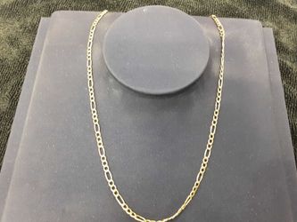 Figaro Chain - Yellow Gold 14k (.585) 3.5 grams 20 inch