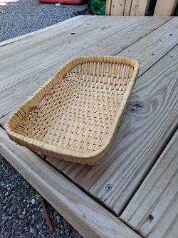 9-Piece Vintage Wicker & Woven Basket Lot - Farmhouse / Craft / Home Decor
