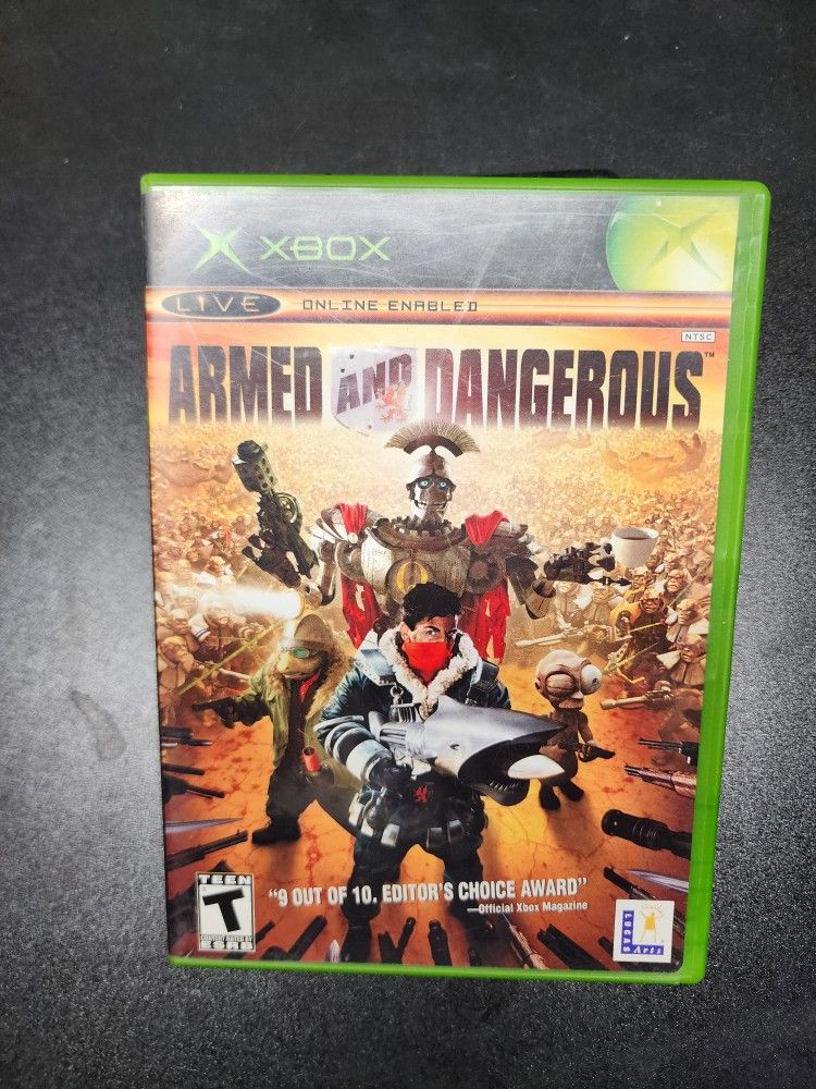 Armed and Dangerous (Microsoft Xbox, 2003) Complete