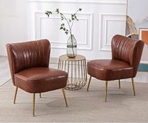 Leather Side Chairs