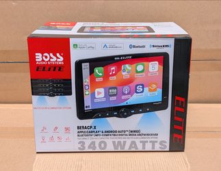 Boss Floating 9" Touchscreen Single Din Stereo Apple CarPlay Android Auto Bluetooth BE9ACP.X 🚨 Payment Options Available 🚨 No Credit Needed 🚨