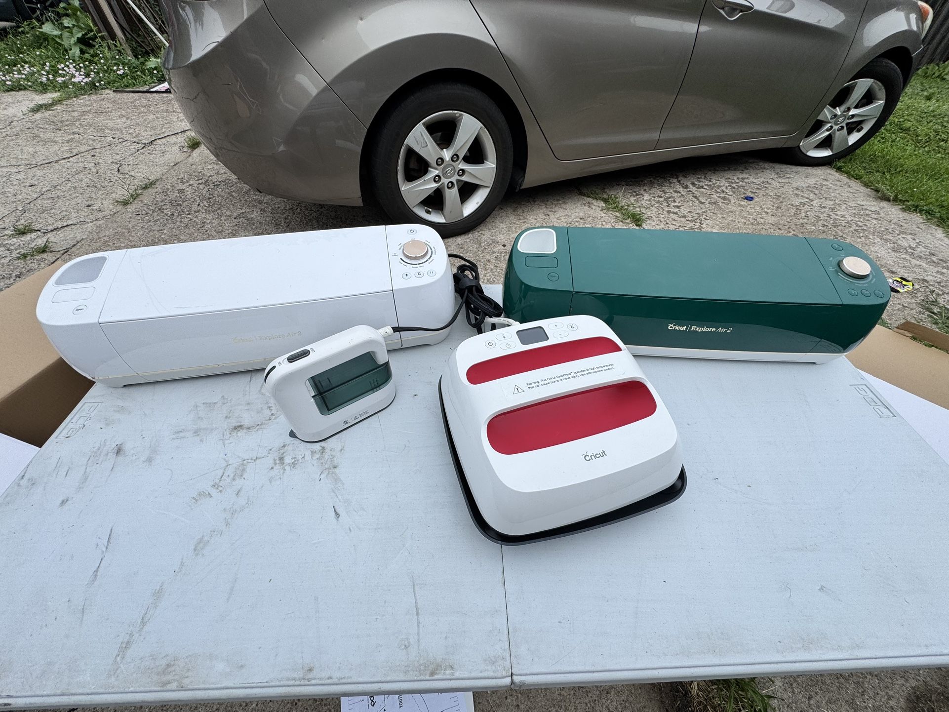 ✂️ Cricut Crafting & T-Shirt Business Bundle – 2 Cricut Explore Air 2 Machines + EasyPress + Vinyl + 2 Heat Presses + More 🖨️🔥