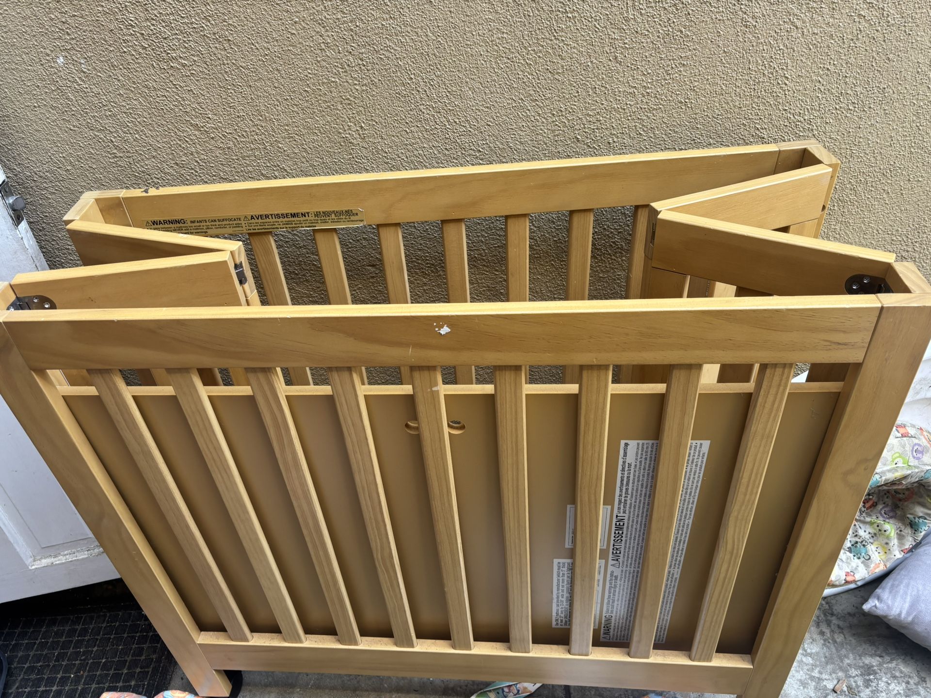 Wooden Baby Crib