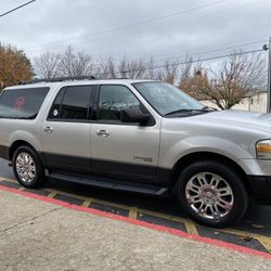 Ford Expedition EL V8 5.4 2007  196 Mil Millas  Aire Frío/caliente , Llantas Buenas, Motor Y Transmisión Al💯