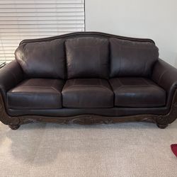 Sofa Set With End Table 