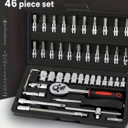 Complete Tool Set, Stainless Steel Portable Car Repair Tool Kit