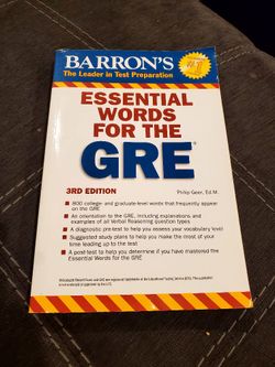 GRE Essential Words Book
