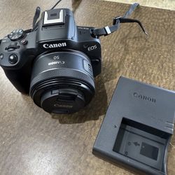 Canon EOS R50 24.2 MP Mirrorless Camera Black
