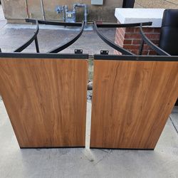 2 computer desks  Fair condition.