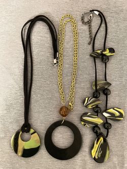 Throwback Necklaces. 