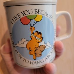 Vintage Garfield Coffee Mug Circa 1978